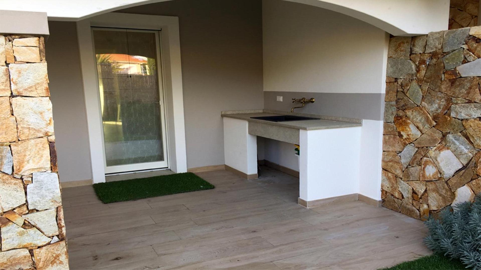 Residence Elegance Ville Ed Appartamenti A Porto Pino Bagian luar foto