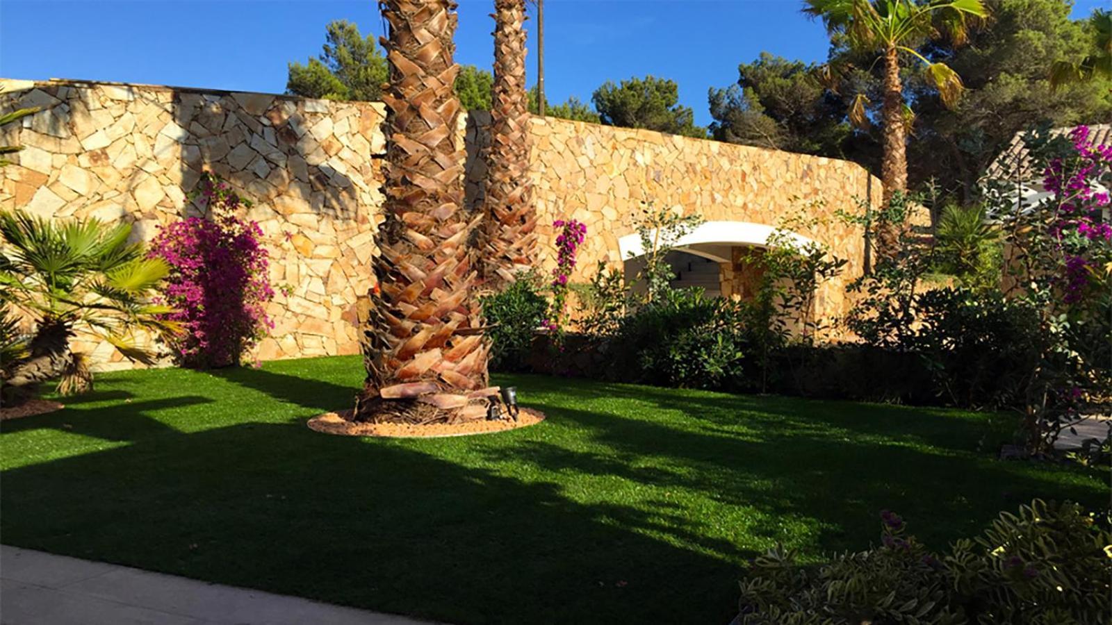 Residence Elegance Ville Ed Appartamenti A Porto Pino Bagian luar foto