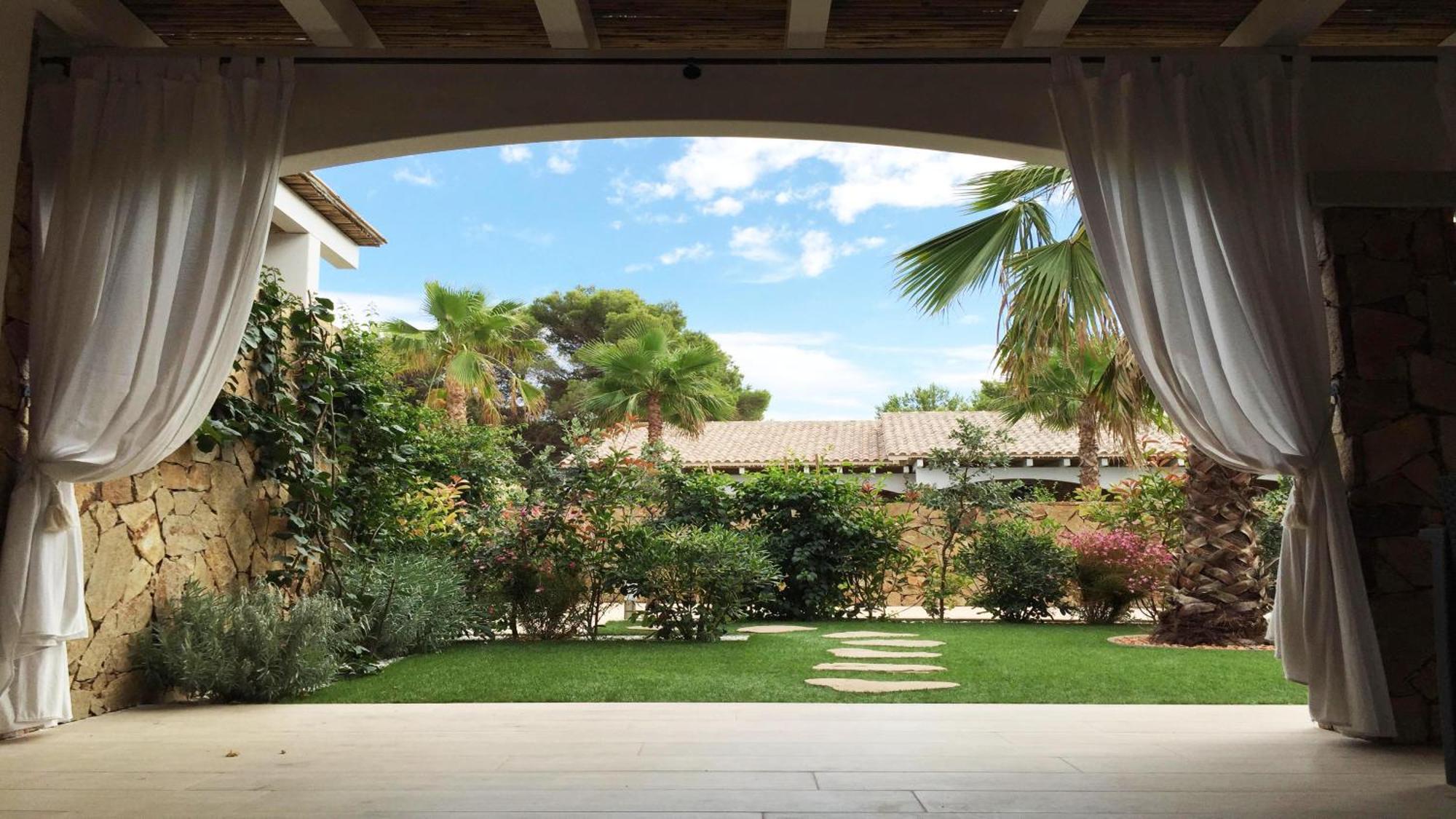 Residence Elegance Ville Ed Appartamenti A Porto Pino Bagian luar foto